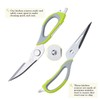 XEMZ Multifunction Kitchen Food Scissors, Detachable Stainless Steel Heavy Duty