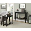 Convenience Concepts Designs2Go Baja Chairside End Table, Black