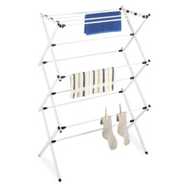 Whitmor Folding Drying Rack, White
