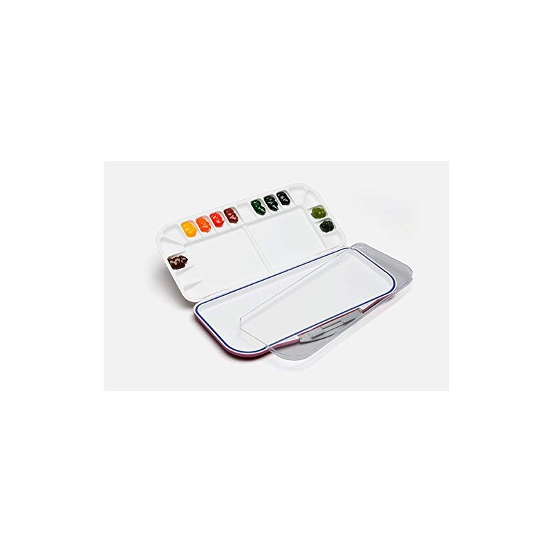 mijello Airtight Watercolor 18 Colors Pink Palette