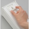 Inomata Chemical Plastic Bag Stocker, White