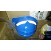 Fire Helmet, Blue, Thermoplastic