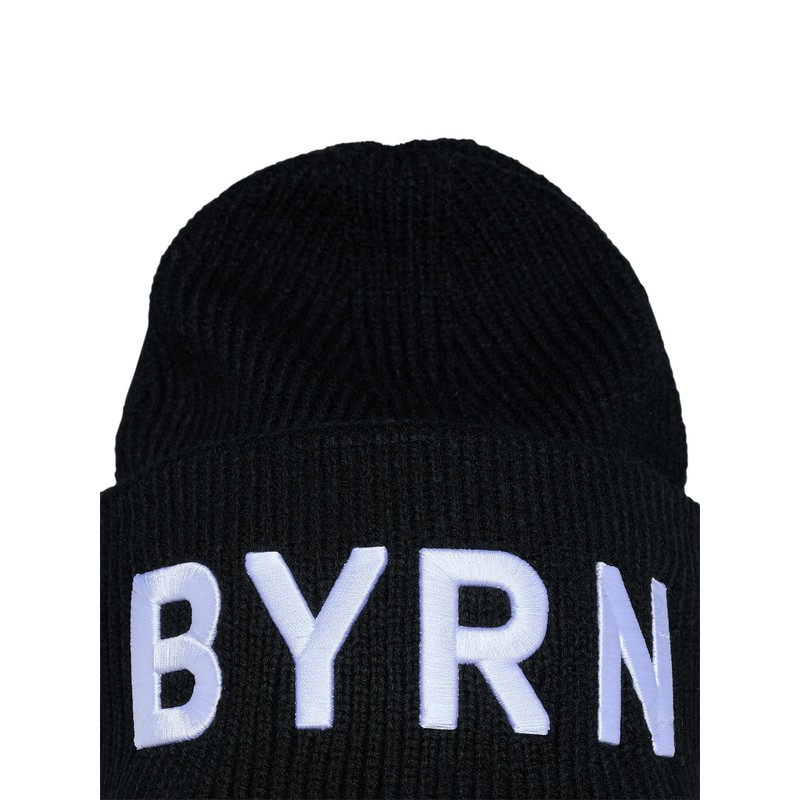 FC Bayern München Knitted hat, Byrn lettering, black, football