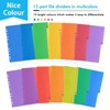 File Dividers A4, 12 Part Folder Dividers, 3 Pack Extra