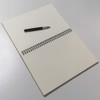 YUREE B5 Spiral Notebook/Spiral Journal Unruled, 100gsm Thick Blank Paper