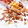 Fall Nail Art, 2 Boxes 3D Holographic Fall Leaves Nail