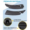 Windshield Wiper Cowl Cover Panel w/Seals Compatible with Ford F150