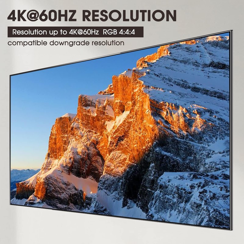 USB 3.0 Dual Monitor KVM Switch HDMI+Displayport 4K@60Hz,2K@120Hz,Camgeet 2 Monitors