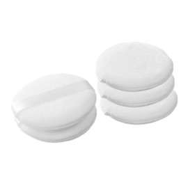 Healeved 5pcs Soft Rounded Powder Makeup Puff for Loose Powder Application Compact Face Makeup Tool for Foundation Blusher and Highlighter Smooth Texture and Easy to Clean