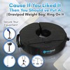 Gravipod Mini Versatile Weight Bag, Easy One-Step Split-Ring Setup -