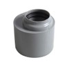Pipe Connector Straight 40mm to 75mm Extension Pipe Adapter Bathtub