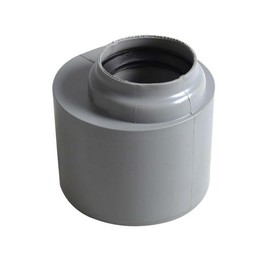 Pipe Connector Straight 40mm to 75mm Extension Pipe Adapter Bathtub Drain Pipe Connector Drain Compression Fittings for Bathroom Kitchen Sink