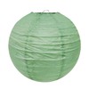 Mudra Crafts Sage Green Paper Lanterns Wedding Party Decorations -