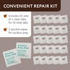 Impresa Clear Vertical Blind Repair Tabs - 50 Clear, Stick-On
