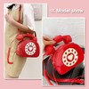 Oweisong Fun Telephone Purse for Women Novelty Phone Tote Handbags