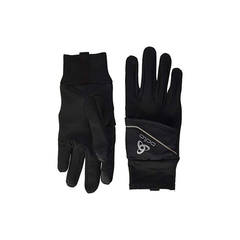 Odlo Intensive Cover Safety Unisex Gloves, Black, L