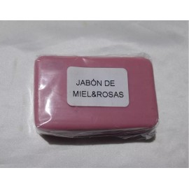 Artesanal Jabón  De  Rosas & Miel 1 Pieza