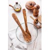 das Olivenholzbrett® Olive Wood Salad Servers / Wooden Salad Servers