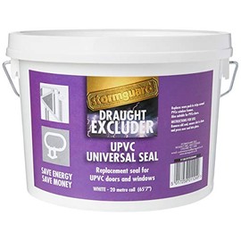 STORMGUARD 21SR397020MW UPVC Replacement Push in Seal White 20M