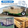 Stake Bed Latches Bracket Set, Straight Side Gate Latch for