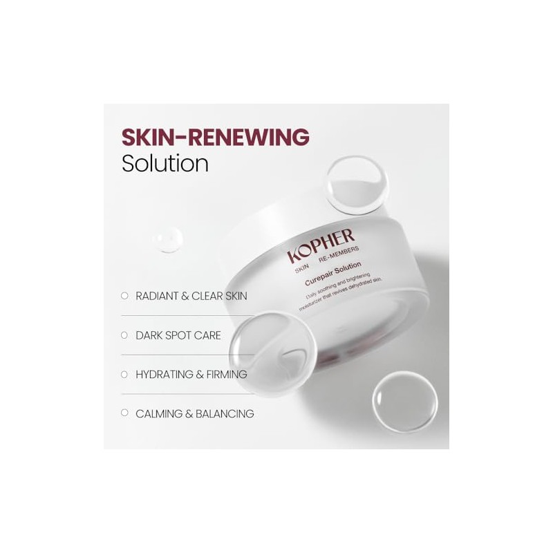 Kopher - [4Ever Edition] Solution Cream, humectante facial para todo