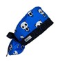 OR Hats Ponytail Scrub Cap Blue Panda, Ponytail Scrub Hat