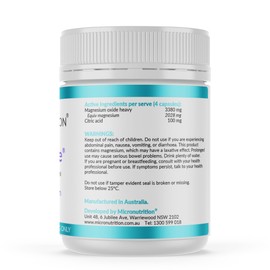 MICRONUTRITION OxyCleanse Constipation Relief (120 Capsules) Magnesium Oxide Supplement with Natural Citric Acid, Aids Healthy Bowel Movements, Colon Cleanser, Digestive Health Support - (30 Serves)