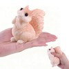 Anboor Squirrel Squishies Toy - Soft Realistic Animal Squeeze Stress
