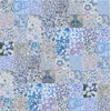 30 Liberty Fabric Tana Lawn ™ Squares, Blues (2.5 x