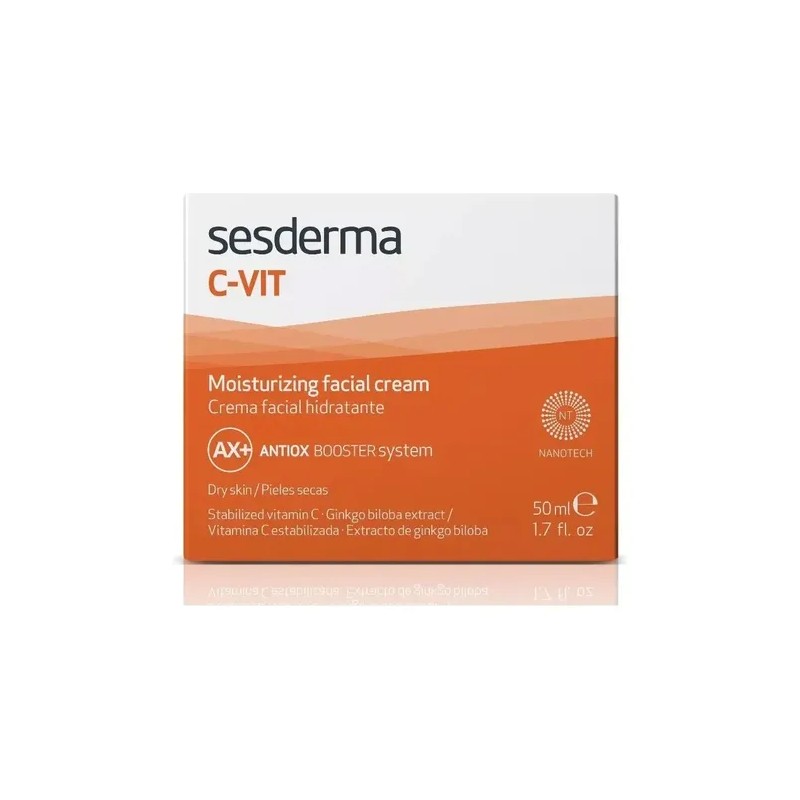 Crema Facial hidratante C-VIT Piel Seca 50ML Sesderma