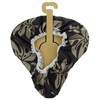 TS (TS) Black Monstera Beach Cruiser Saddle Cover