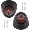 GBKDQQ Pack of 2 dummy cameras, surveillance camera, dummy camera