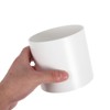 Toddmomy 2cps Golf Cups Holes: White Plastic Golf Putting Cup