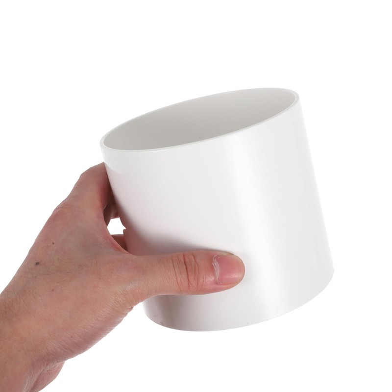 Toddmomy 2cps Golf Cups Holes: White Plastic Golf Putting Cup