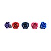 KIETH Lapel Pin Pin Brooch Pin Badge Rose Flower Purple