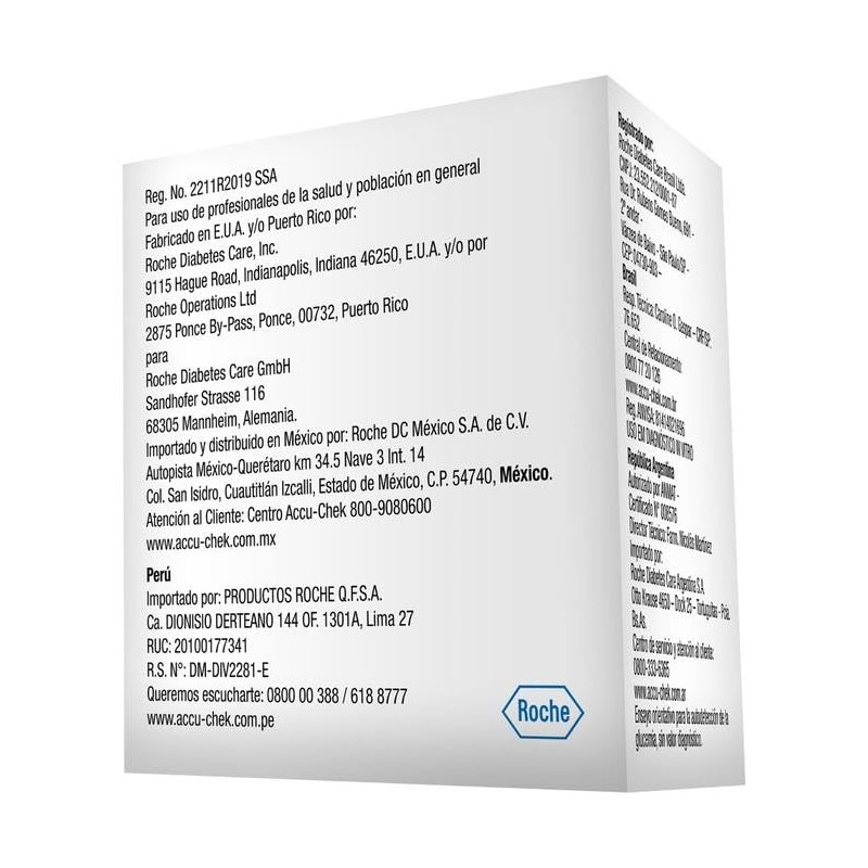 Tiras Accu-Check Guide - Caja con 50 Piezas