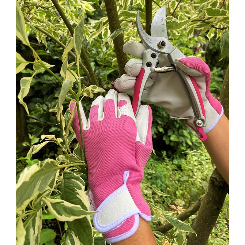 Ladies Garden Secateurs - Lightweight Super-Strong Pruners - 7" for