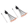 2Set Solar Bee Garden Lights IP65 Waterproof 8 LED Decorative