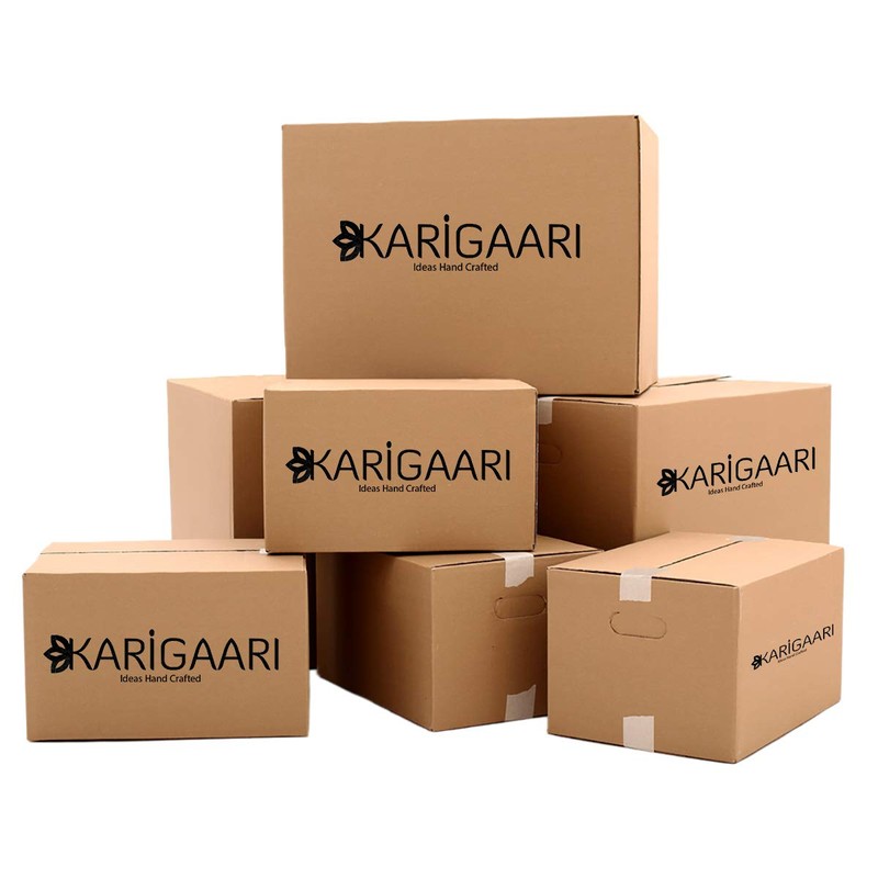 Karigaari Resine Stone God Ganesha Idol (White)