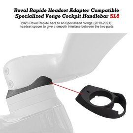 Xotic Tech Bicycle Headset Spacer Roval Rapide Headset Stem Spacer Adapter Compatible with Specialized Venge Cockpit Handlebar SL8