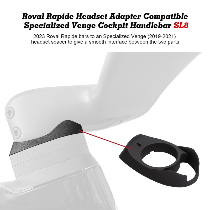 Xotic Tech Bicycle Headset Spacer Roval Rapide Headset Stem Spacer