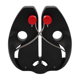 F. DICK Messerschärfer Rapid Steel Action (Schärfer zum Durchziehen; Stäbe aus Edelstahl) 90091000, ohne Standplatte schwarz, 20 cm