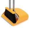 TreeLen Broom and Dustpan Set, Stand Up Broom and Dustpan