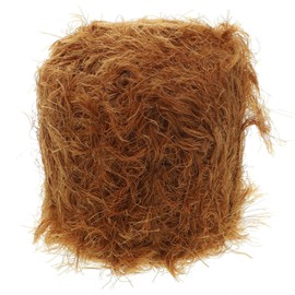 DOITOOL 1roll Soft Chenille Yarn for Crocheting and Knitting Comfortable Craft Material Hair Yarn for Blankets Scarves and Home Decor Camel