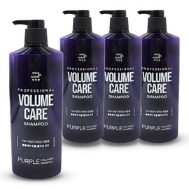 미쟝센 볼륨케어 퍼플 콜라겐 샴푸 680ml 4개 Mise en Scène Volume Care Purple Collagen Shampoo 680ml 4 pcs