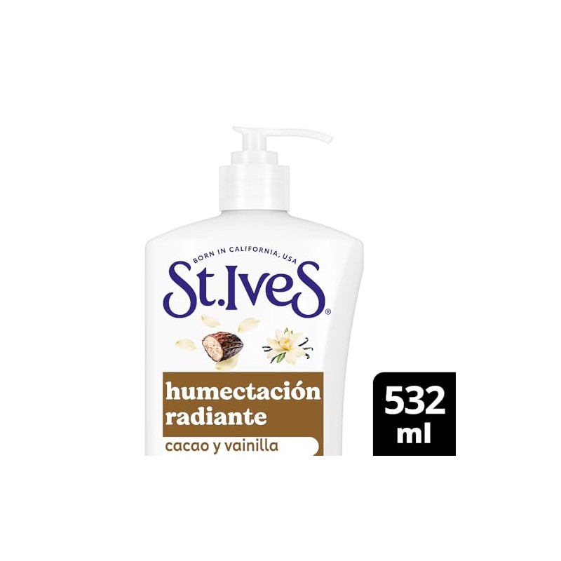 Crema Corporal ST.IVES Cacao y Vainilla 532 ml