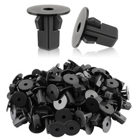 MOTOALL 90189-06013 MR971765 Hood Bumper Fender Liner Front Spoiler Trim Panel Shield Retainer Fastener M5.5#12 Screw Grommet Rivet Clips 9 x 9mm Hole for Toyota Lexus 90189-06065 90189-T0014 100pcs