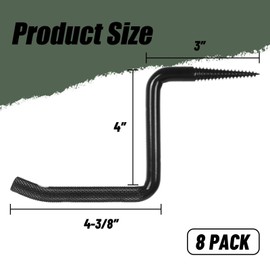 Highwild 4-Inch Screw-in Tree Step Blinds Step Up Climbing Tree - Pack of 8