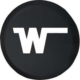 Spare Tire Cover Winnebago W Camper Motorhome Black 29 Inch