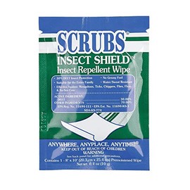 S.C.R.U.B.S. Insect Repellent, Wipes, PK100